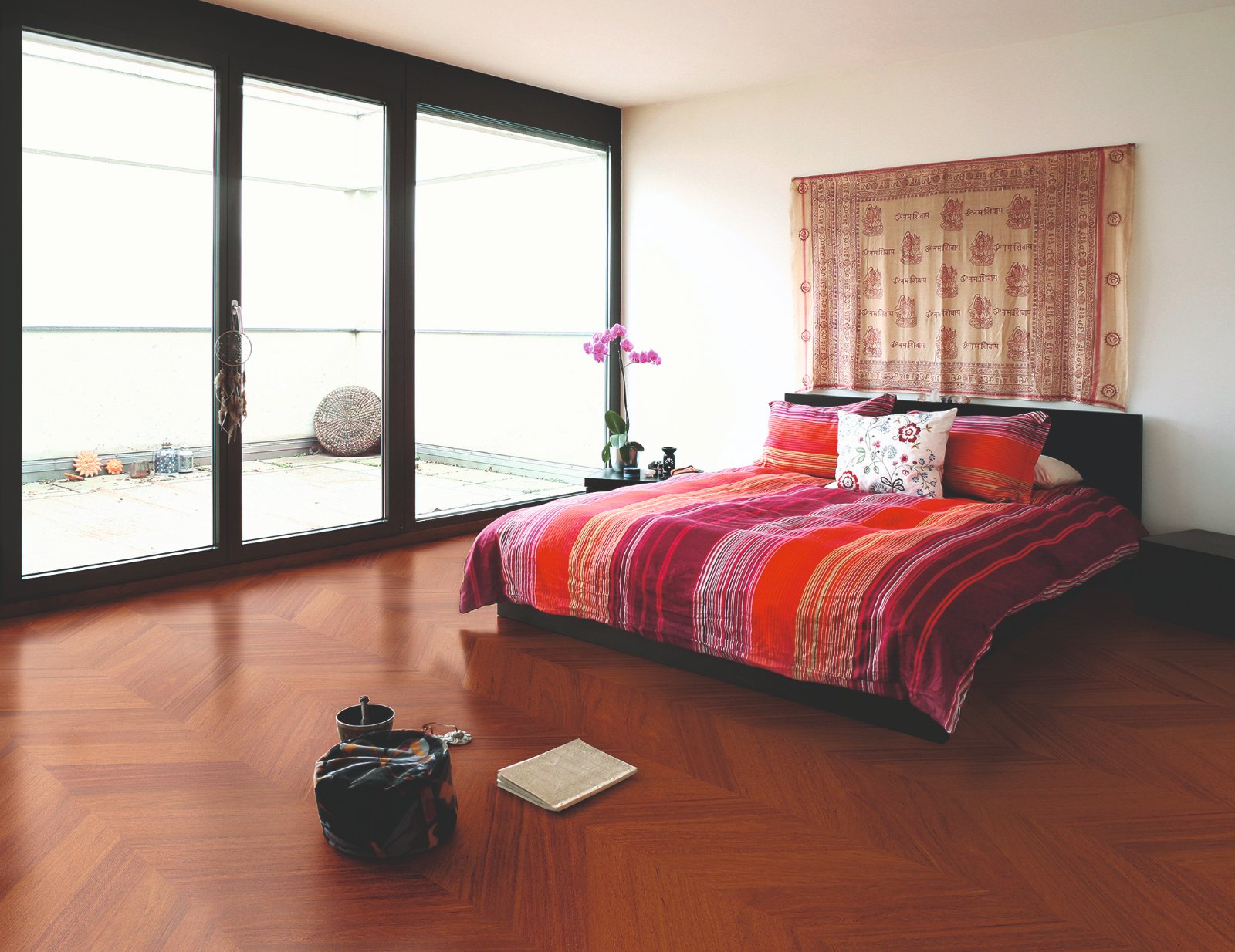 Tapis Hongaarse punt Merbau
