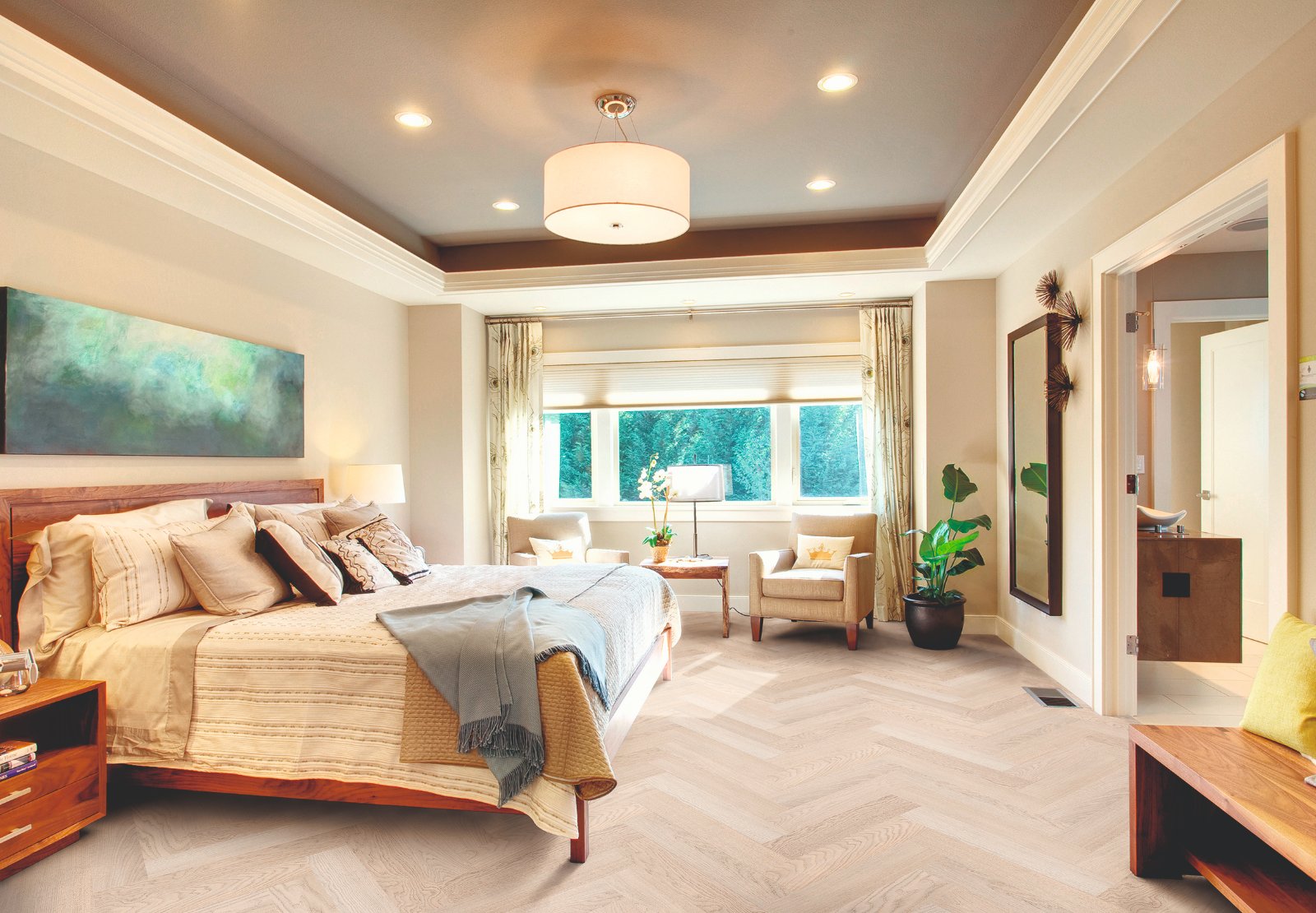 Verouderd tapis eiken